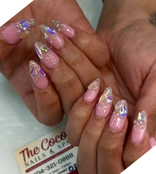 Acrylic nail extensions